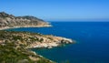 Seascape of Mui Ne town in Phan Thiet, Vietnam Royalty Free Stock Photo