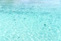 Turquoise sea water of tropical lagoon Royalty Free Stock Photo