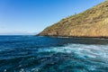 Seascape of the northern coast of the Atlantic Ocean near the village of El Pris.