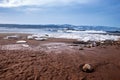 Seascape of northern Russia. Murmansk region.