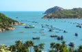 Seascape in Phan Rang, Vietnam Royalty Free Stock Photo