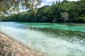 Seascape of Pines Island, new caledonia Royalty Free Stock Photo