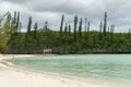 Seascape of Pines Island, new caledonia Royalty Free Stock Photo