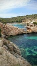 Seascape Portals Vells beach Mallorca Royalty Free Stock Photo