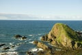 Seascape, Portknockie Scotland Royalty Free Stock Photo