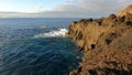 Seascape with rocks