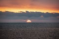 Seascape Sunset, Montevideo, Uruguay