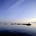 Seascape Switzerland Vaud Rolle Water Reflection Sky