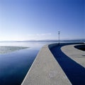 Seascape Switzerland Vaud Vallamand Boat Dock Blue