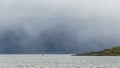 Seascape view over Crinan coastside Royalty Free Stock Photo