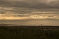 Seascape on the West Cumbria Coast from the Sand dunes.