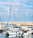 Seascape yachts marina pier Cyprus