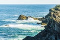 Seascapes over the Isle of Lewis shores, Scotland Royalty Free Stock Photo