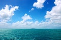 Seascapes. Various kinds of colorful blue sky, sun, clouds and open spaces of the world ocean.