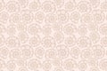 Seashell beach summer beige pattern. Vector seamless background. Simple elegant ocean sea shell fabric texture. Sand colour design Royalty Free Stock Photo