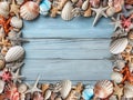 Seashell frame