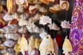 seashell mobile wind chime handcraft