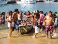 Seashell Vendor at Acapulco Pubic Beach Royalty Free Stock Photo