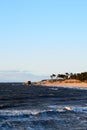 Seashore in Liepaja, Latvia on spring time.