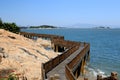 The seashore scenery of Dongshan island