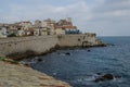 Seashore, southern France. Antibes Europe Royalty Free Stock Photo