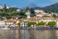 Menaggio, Lake Como, Coast Panorama Royalty Free Stock Photo