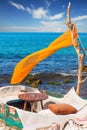 A seaside cafe near Zakynthos town Royalty Free Stock Photo