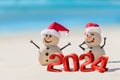 Shoreside Snowman: Seaside Celebration of 2024