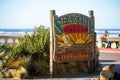 The Seaside City Sign - Seaside, Oregon USA Royalty Free Stock Photo