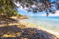 Seaside Coast Of West Seaside Of Paros