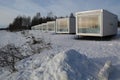 Seaside Glass Villa in the SnowCastle area by the Bothnian Bay in Kemi, Finland.