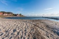 Seaside of historic Dutch Village Urk