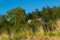 Seaside house in Norway Royalty Free Stock Photo