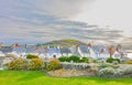 Seaside houses in Aberystwyth, Wales, Scotland