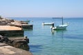 Seaside landscape on the Adriatic sea, croatia Royalty Free Stock Photo