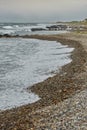 Seaside and landscape near town of Skagen in Denmark Royalty Free Stock Photo