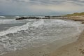 Seaside and landscape near town of Skagen in Denmark Royalty Free Stock Photo