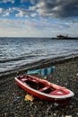 Seaside Of Nostalgic Turkish Summer Town