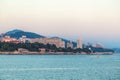 Seaside pier of the city