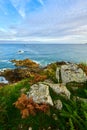 Seaside of Pointe de la Garde GuÃÂ©rin and beautiful view on emer