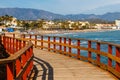 Seaside promenade in La Cala De Mijas Royalty Free Stock Photo