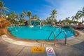 Pool of Hilton hotel in Hua hin of thailand Royalty Free Stock Photo