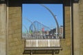 Seaside seating on Blackpool Promenade