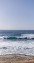 Seaside Series - Pacific Ocean Waves Royalty Free Stock Photo