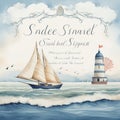 Seaside Splendor: A Nautical-themed Invitation