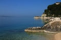 Seaside and spring morning,Adriatic sea Croatia