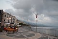 The seaside town of Diamante, Italy