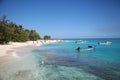 Seaside view in Mystery Island of Vanuatu