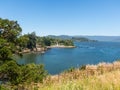 Seaside view in the Spanish fortress in Niebla, Valdivia, Patagonia, Chile