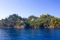 Seaside villas near Portofino in Italy Royalty Free Stock Photo